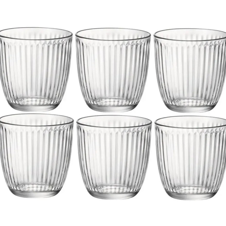 Bormioli Rocco Drinkglazen - 6x stuks - transparant - 290 ml