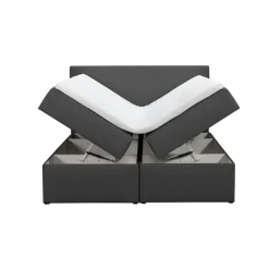 Boxcombinatie met opbergruimte Orebro 6-delig - antraciet - 180x200 cm