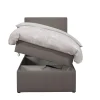 Boxcombinatie met opbergruimte Orebro 4-delig - taupe - 90x200 cm