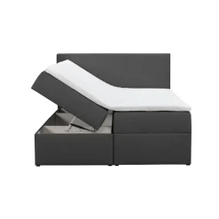 Boxcombinatie met opbergruimte Orebro 6-delig - antraciet - 160x200 cm