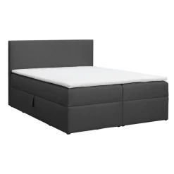 Boxcombinatie met opbergruimte Orebro 6-delig - antraciet - 140x200 cm