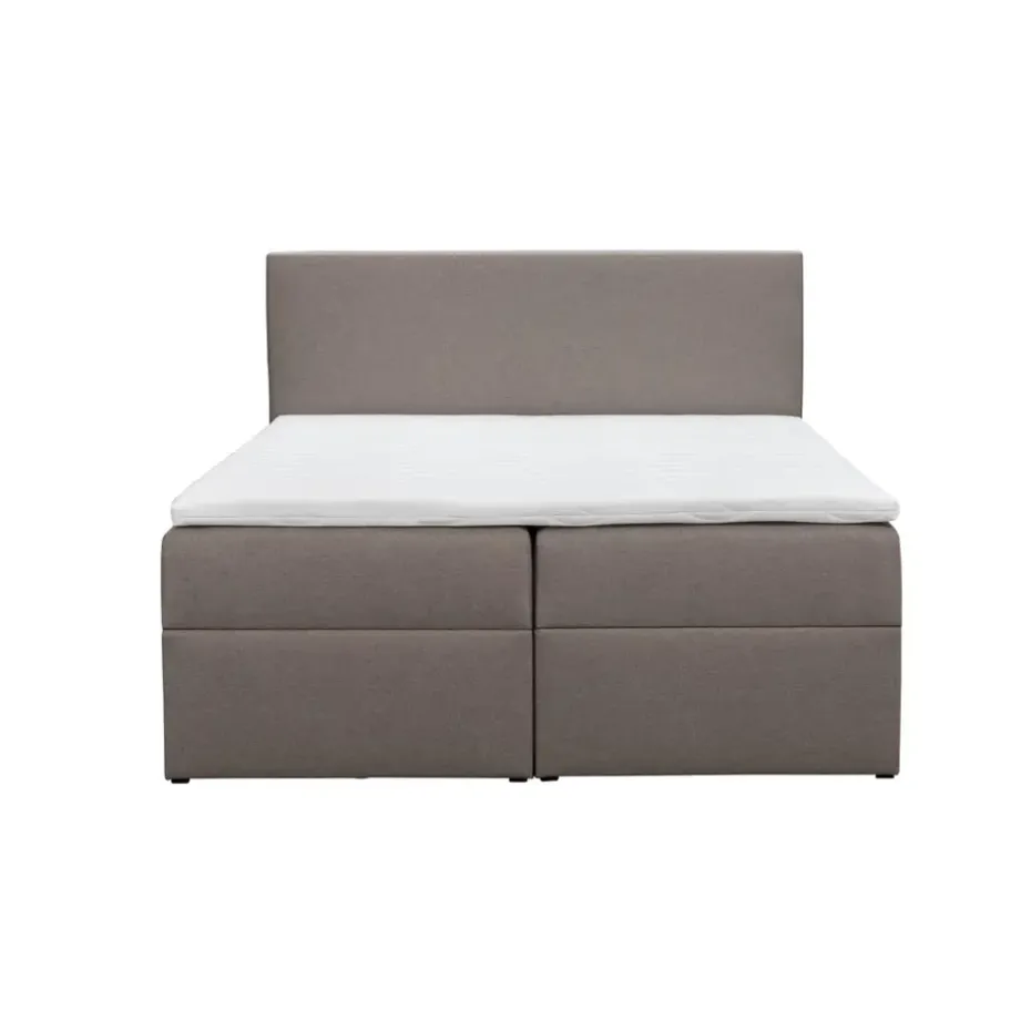 Boxcombinatie met opbergruimte Orebro 6-delig - taupe - 160x200 cm