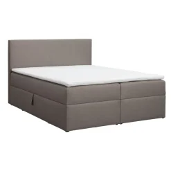 Boxcombinatie met opbergruimte Orebro 6-delig - taupe - 140x200 cm