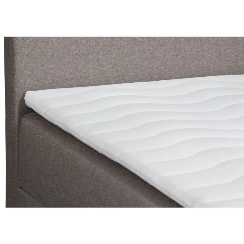 Boxcombinatie met opbergruimte Orebro 6-delig - taupe - 140x200 cm