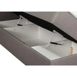 Boxcombinatie met opbergruimte Orebro 6-delig - taupe - 140x200 cm