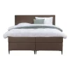 Boxspring Liv egaal - bruin - 180x200 cm - slanke poot