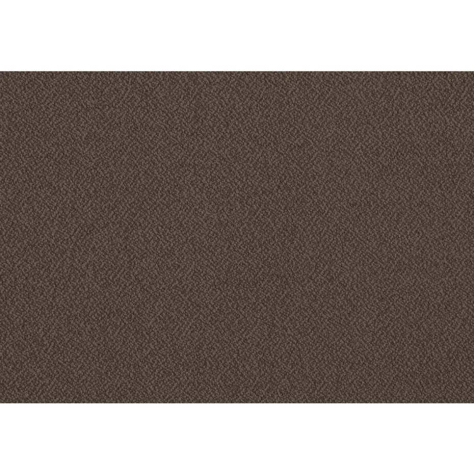 Boxspring met opbergruimte en voetbord Liv egaal - donkerbruin - 120x200cm