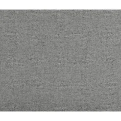 Boxspring met voetbord Liv egaal - lichtgrijs - 90x200 cm - ronde poot