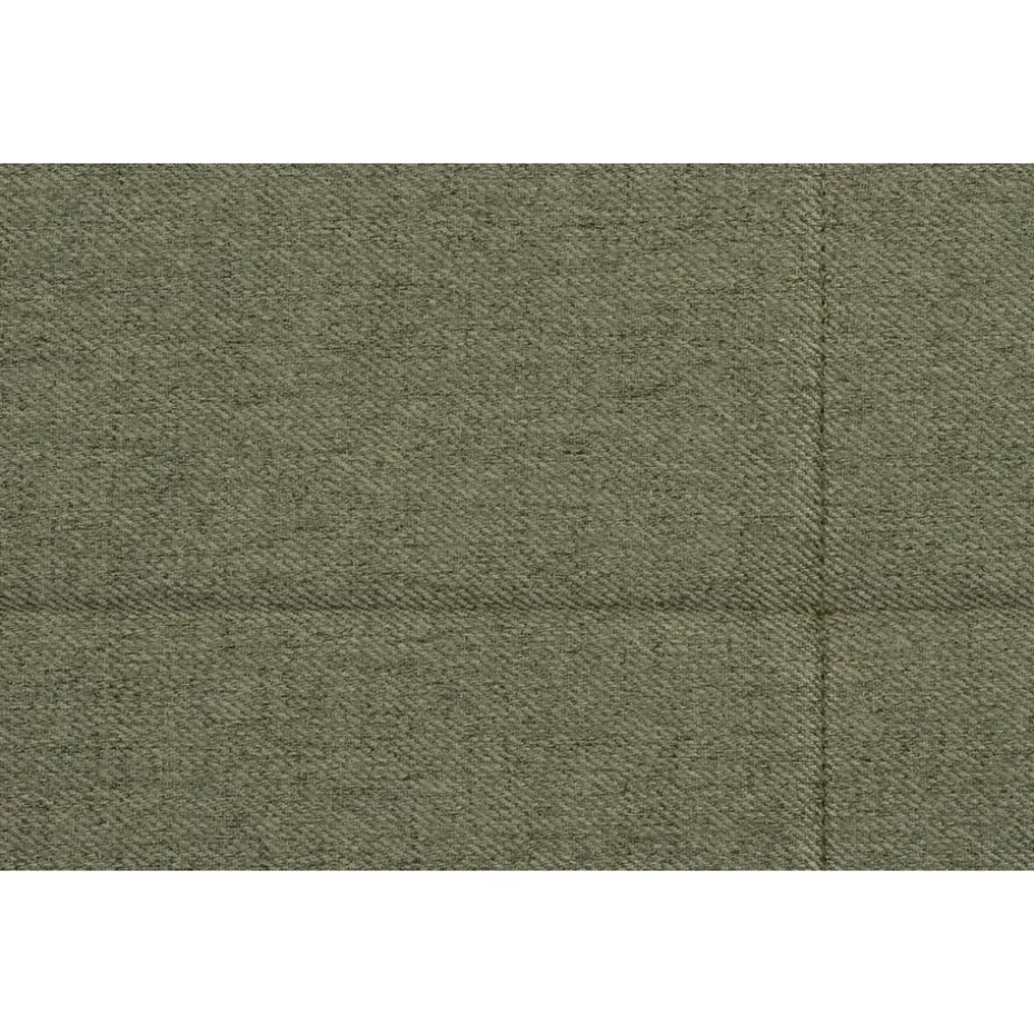 Boxspring met voetbord Liv geblokt - groen - 140x200 cm - slanke poot
