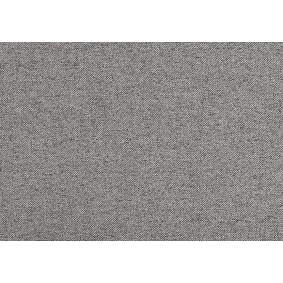 Boxspring met voetbord Liv egaal - lichtgrijs - 160x200 cm - vierkante poot