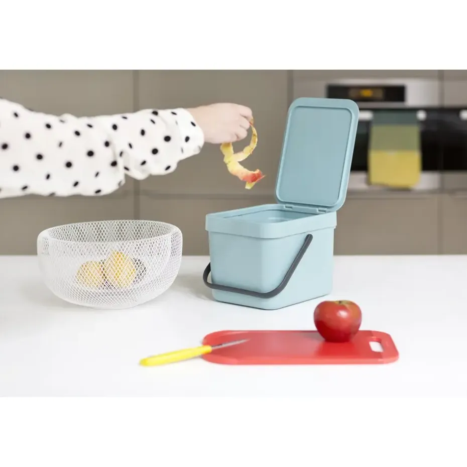 Brabantia Sort & Go Afvalemmer - 6L - Mint