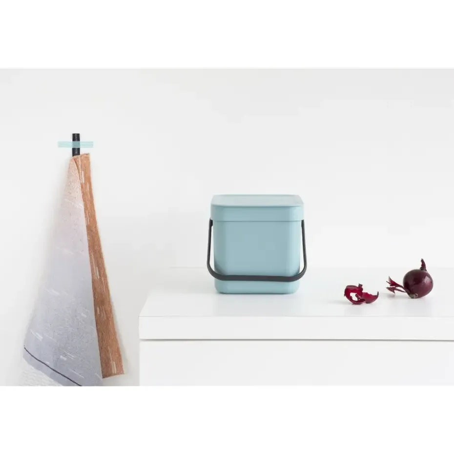 Brabantia Sort & Go Afvalemmer - 6L - Mint