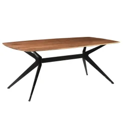 Brix - Eetkamertafel Brix Bjorn - Eettafel- 200cm - Mangohout - Bruin