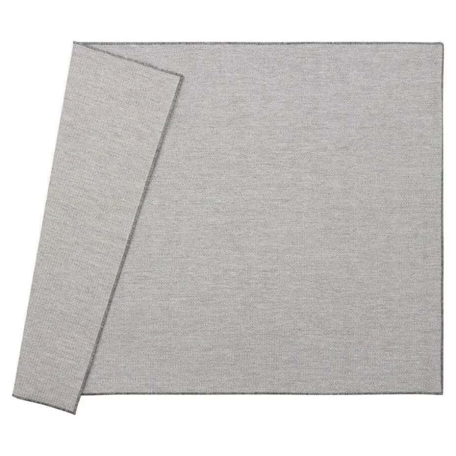 Buitenkleed Mono - Grijs/Wit - Dubbelzijdig - EVA Interior - 230 x 160 cm