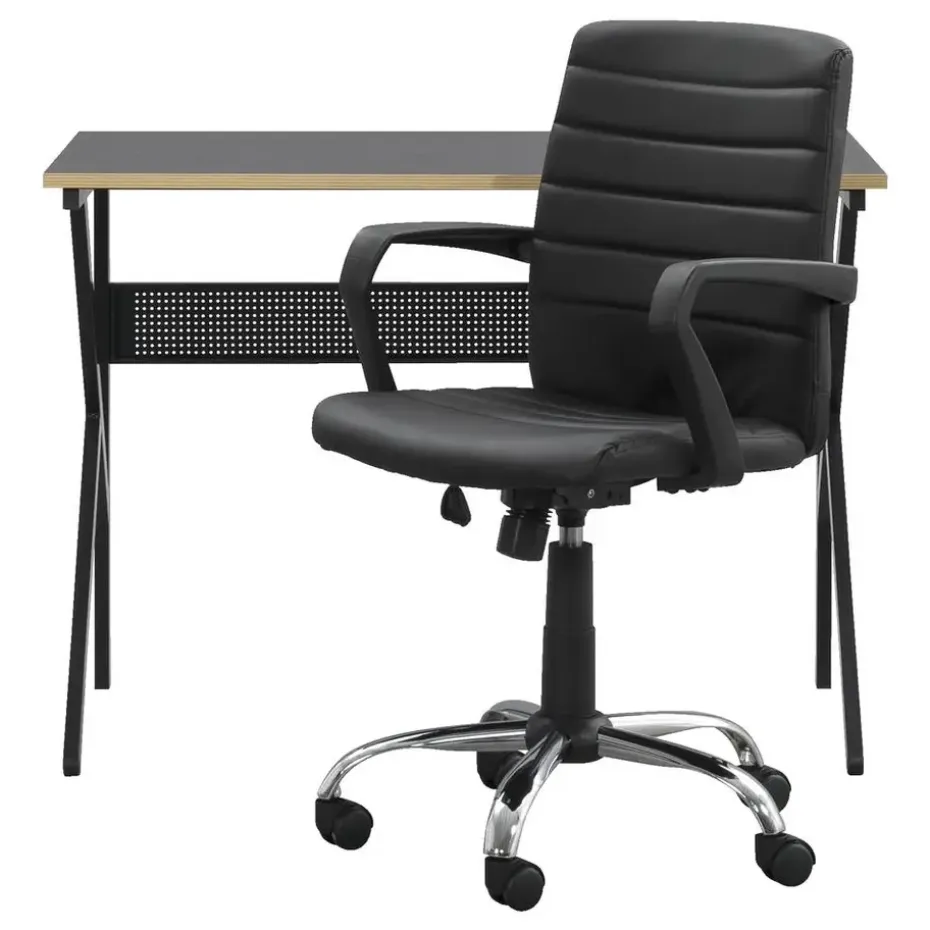 Bureau Debbey - zwart - 75x105x55 cm