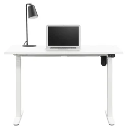Bureau Homeworx zit/sta elektrisch verstelbaar - wit/wit - 75/118x120x70 cm