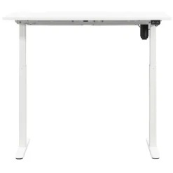 Bureau Homeworx zit/sta elektrisch verstelbaar - wit/wit - 75/118x120x70 cm