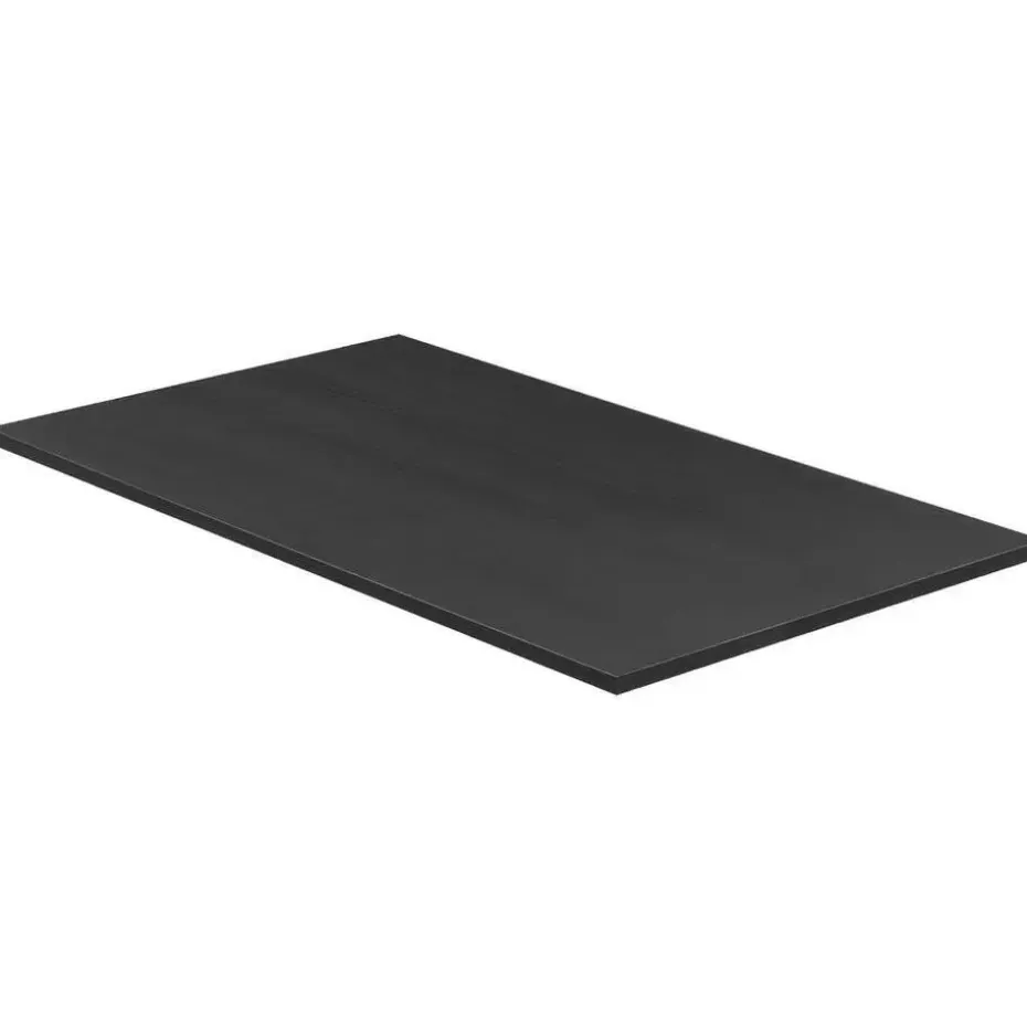 Bureaublad zit/sta bureau Homeworx - zwart - 120x70 cm