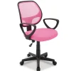 Bureaustoel Buritos - Solide, Verstelbaar en Ergonomisch - Roze