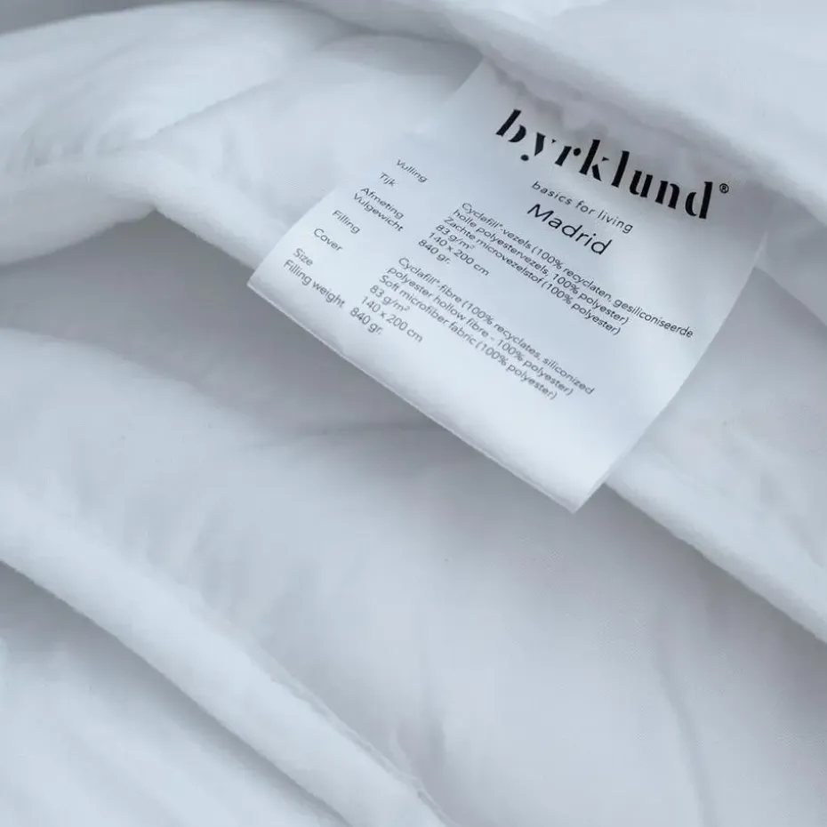 Byrklund - Dekbed All Season Madrid - 140x220 cm - Anti Allergisch