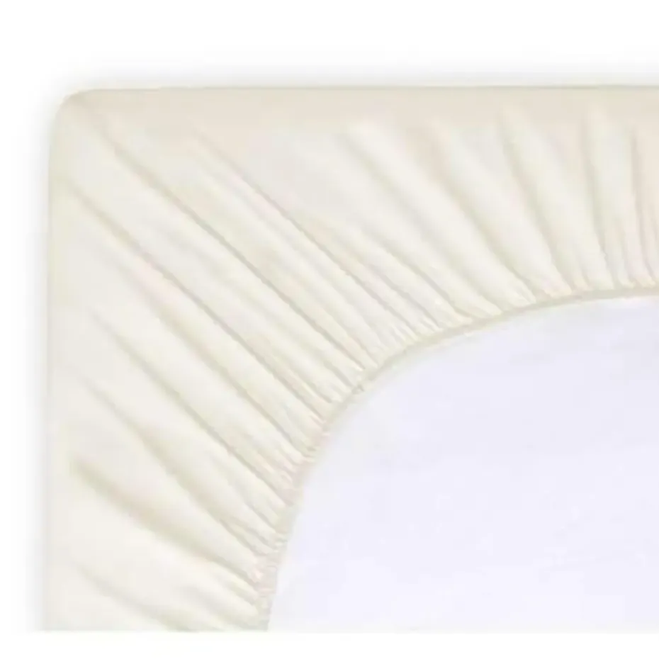 Byrklund - Hoeslaken Katoen - 180x200 cm - Off White