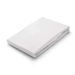 Byrklund - Hoeslaken Katoen - 90x220 cm - Wit