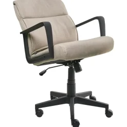 BYRON - Bureaustoel - Beige - Stof