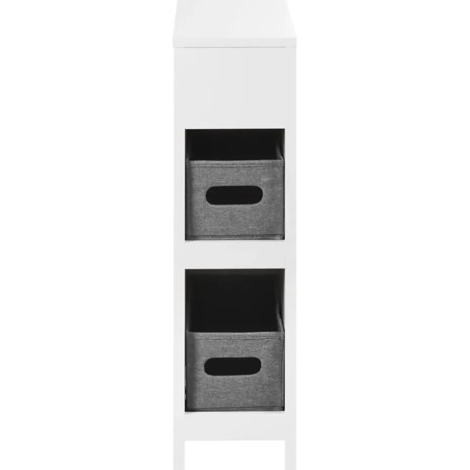 CACHI - Badkamerkast - Wit - 20 x 70 cm - MDF