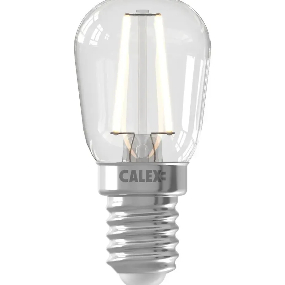 Calex LED buislamp - T26x58 - helder - E14 - 1.5W - 136LM - dimbaar
