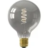 Calex LED globe - G95 - titaniumkleur - E27 - 4W - 136LM - dimbaar