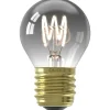 Calex LED kogellamp - titaniumkleur - E27 - 4W - 136LM - dimbaar