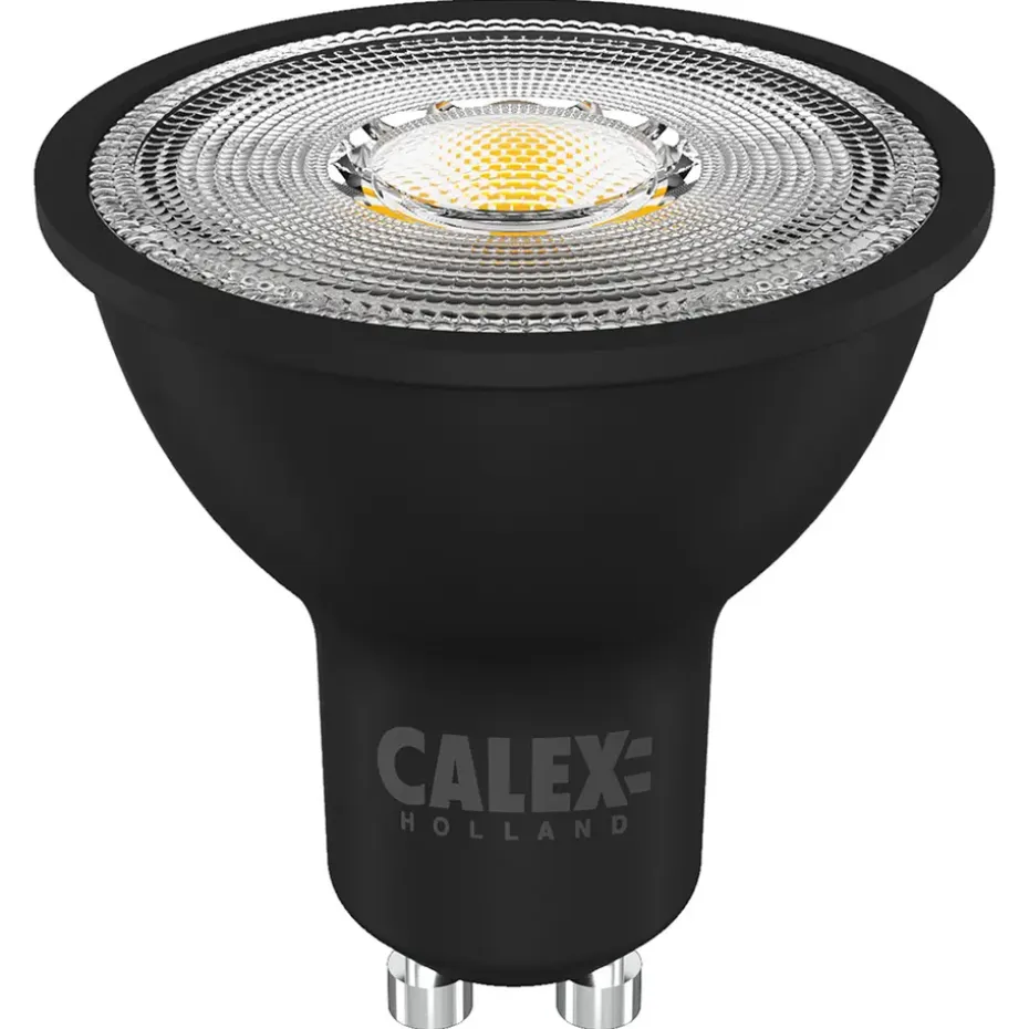 Calex LED reflectorlamp - zwart - GU10 - 400LM - dimbaar
