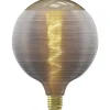 Calex LED Silk - G125 - grijs - E27 - 4W - 80LM - dimbaar