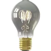 Calex LED standaardlamp - titaniumkleur - E27 - 4W - 136LM - dimbaar