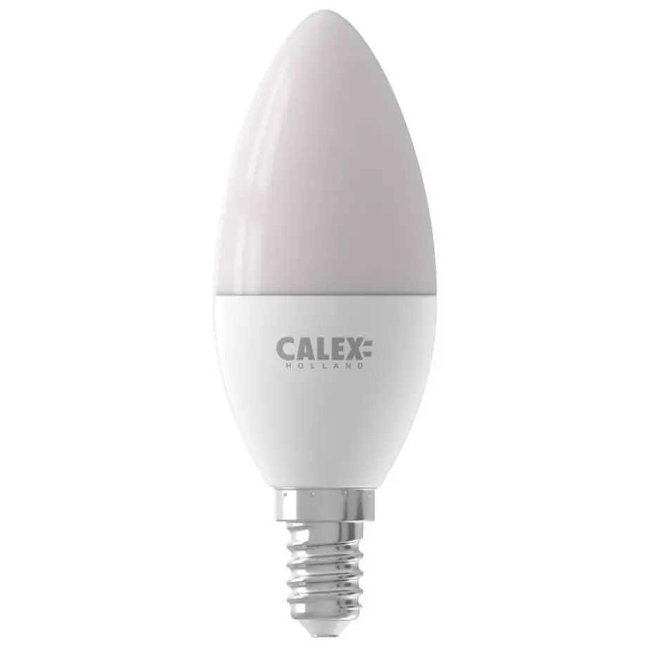 Calex Smart LED-kaarslamp RGB - wit - 5W