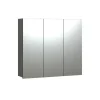 CALICOSY - Badkamerkast met spiegel PUREBLISS - 20x90x80 cm