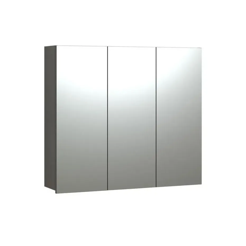 CALICOSY - Badkamerkast met spiegel PUREBLISS - 20x90x80 cm