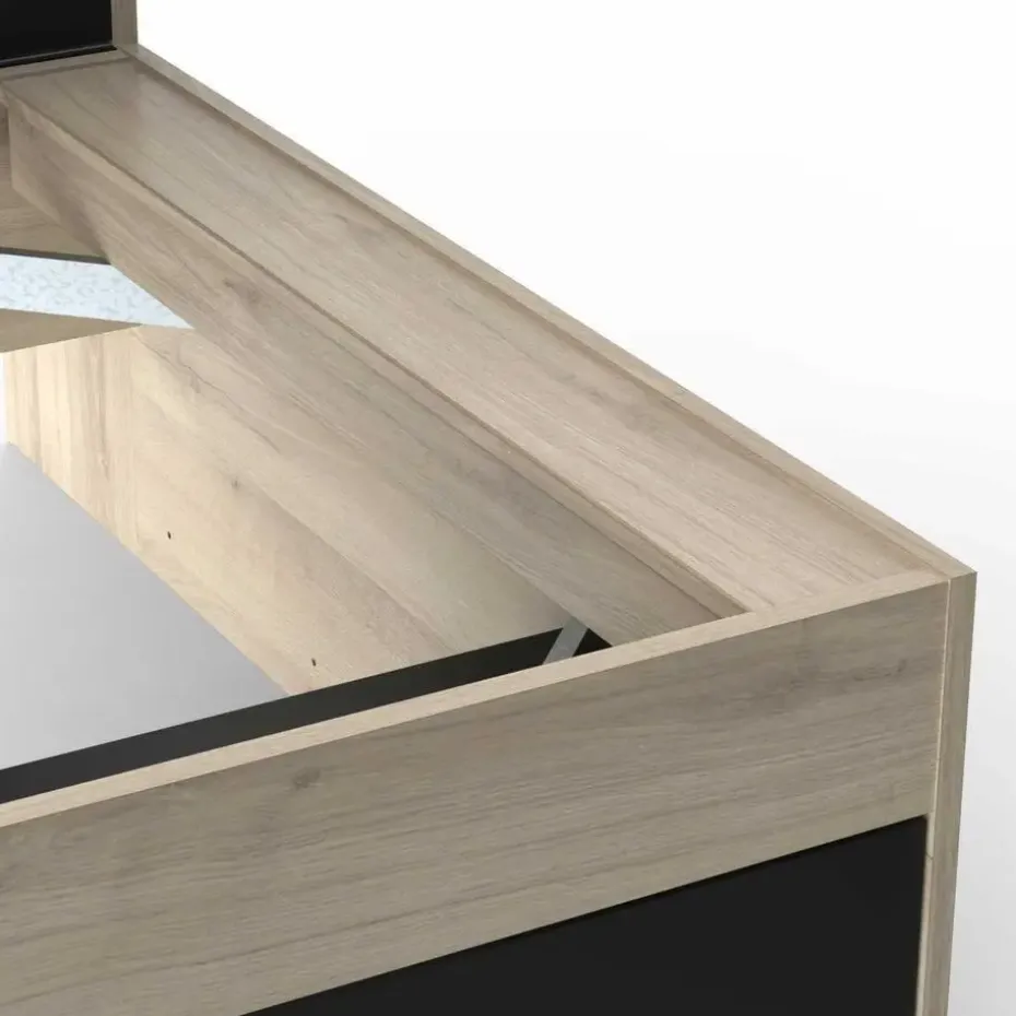 CALICOSY - Bed LIFE - - 87,7x119,2x229,4 cm