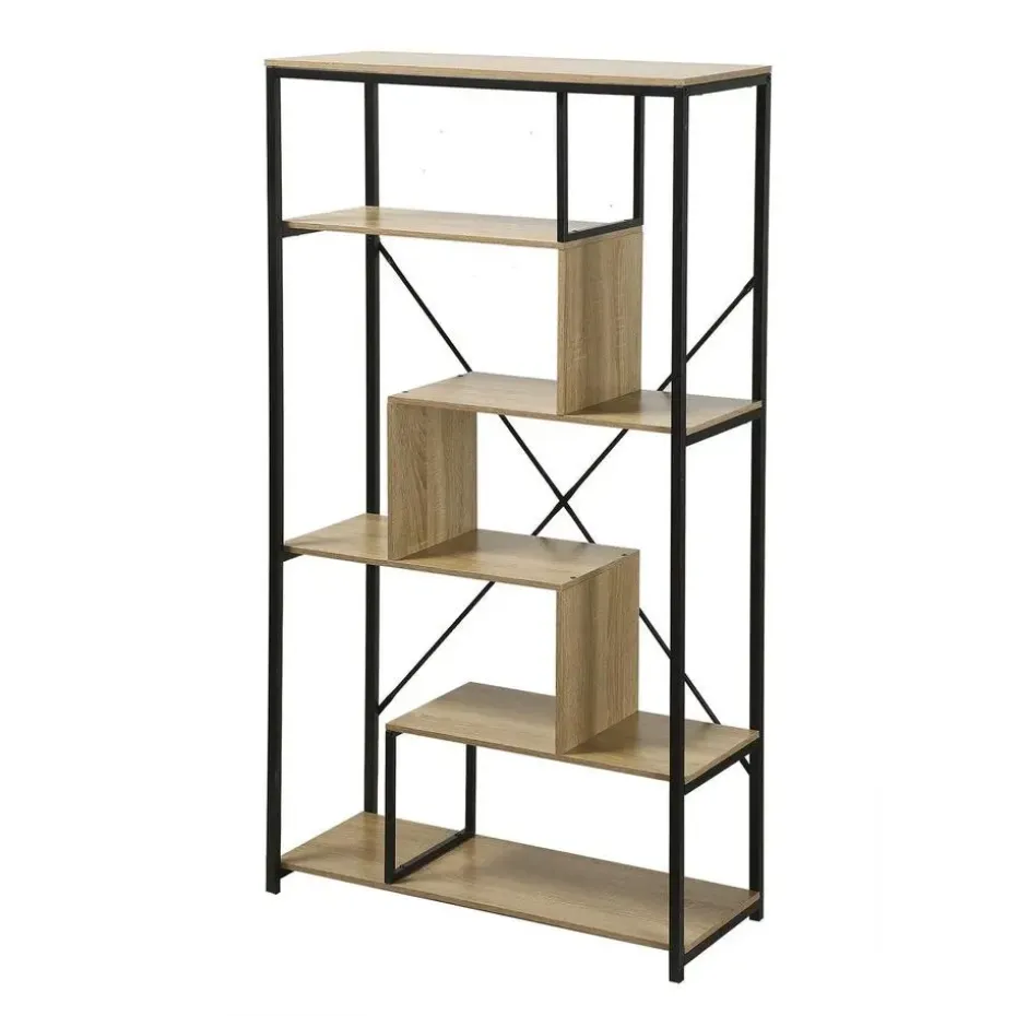 CALICOSY - Boekenkast - 160x84x34 cm