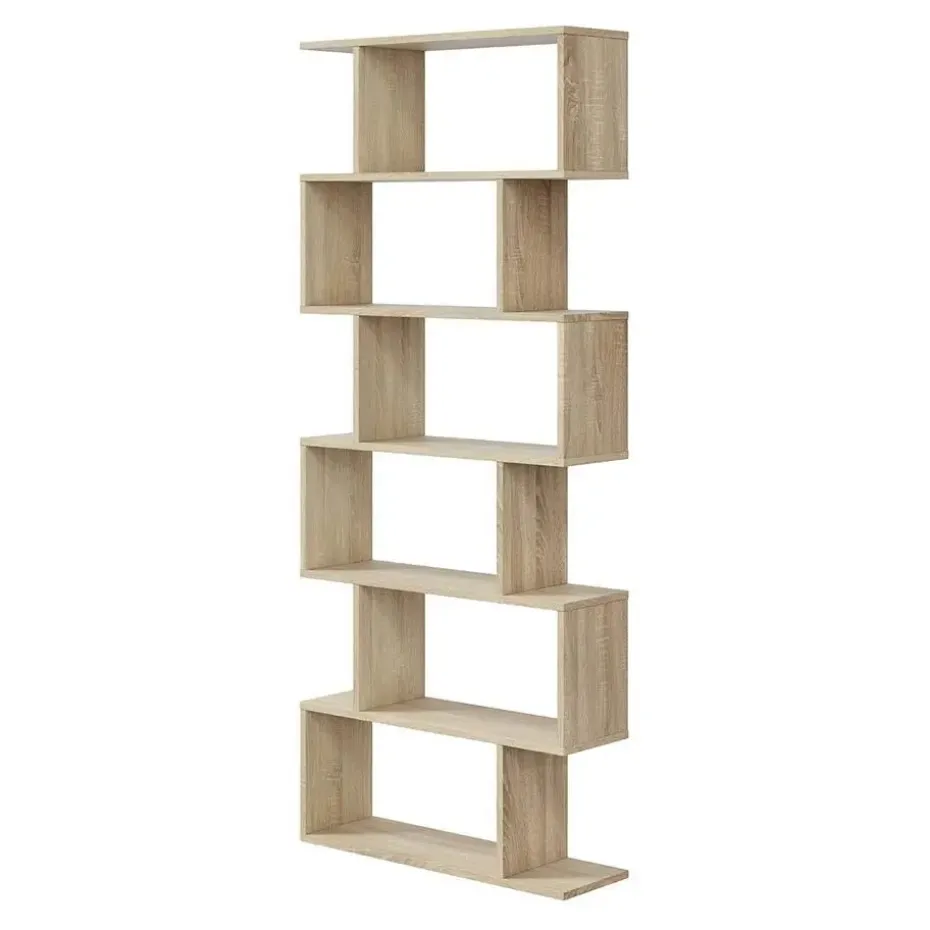 CALICOSY - Boekenkast ATHENA - 192x80x24 cm