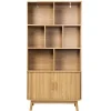 CALICOSY - Boekenkast ERNEST - 157,5x80x40 cm