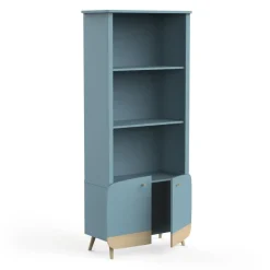 CALICOSY - Boekenkast FIRMIANA - 36,6x177x77,4 cm