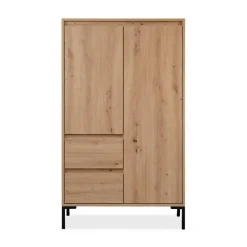 CALICOSY - Buffetkast PLOCK - Licht hout - 139x81x40 cm