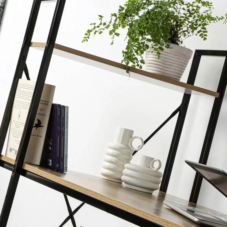 CALICOSY - Bureau - Licht hout - 120x120x