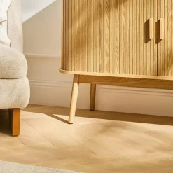 CALICOSY - Dressoir ERNEST - Licht hout - 75x110x39 cm