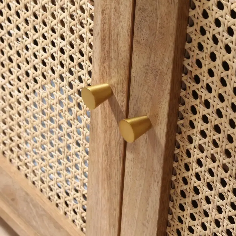 CALICOSY - Dressoir PALMO - Licht hout - 74.5x110x39 cm