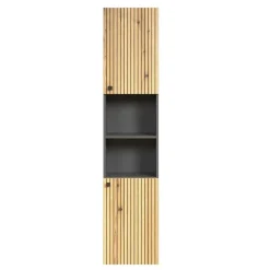 CALICOSY - Geribbelde badkamerkolom PUREBLISS - 15x122x44,5 cm