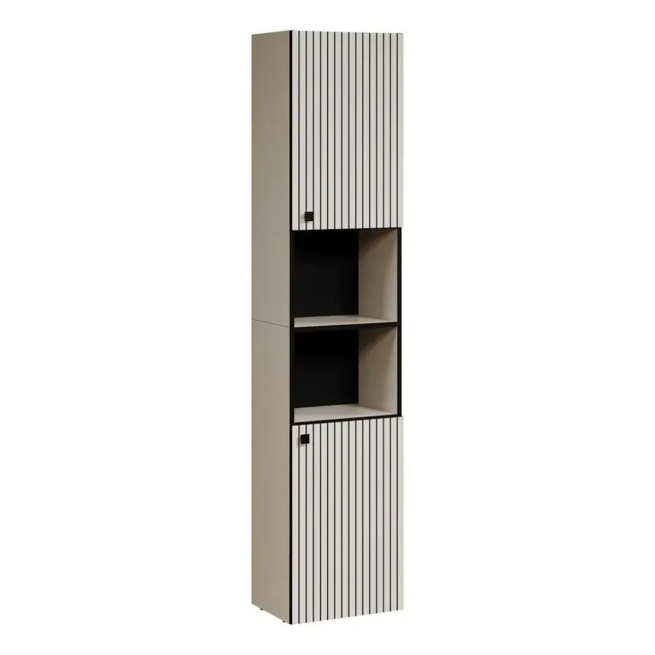 CALICOSY - Geribbelde badkamerkolom PUREBLISS - 15x122x44,5 cm