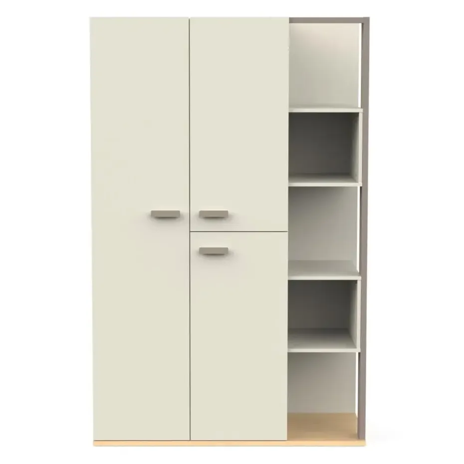 CALICOSY - Kast met 5 vakken CAMILLIA - 51,5x119,7x186,9 cm