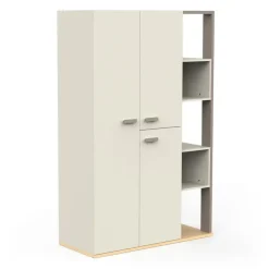 CALICOSY - Kast met 5 vakken CAMILLIA - 51,5x119,7x186,9 cm